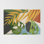 Abstract Tropical Art 2 Rug Gallery Image 2