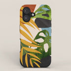 Abstract Tropical Art 2 iPhone Case Gallery Image 1