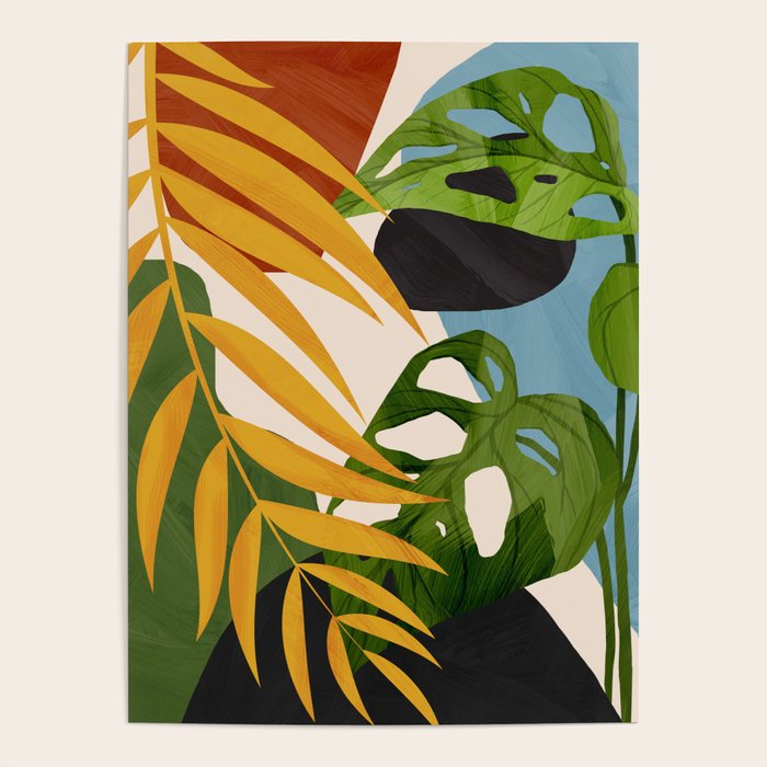 Abstract Tropical Art 2 Poster Gallery Image 4