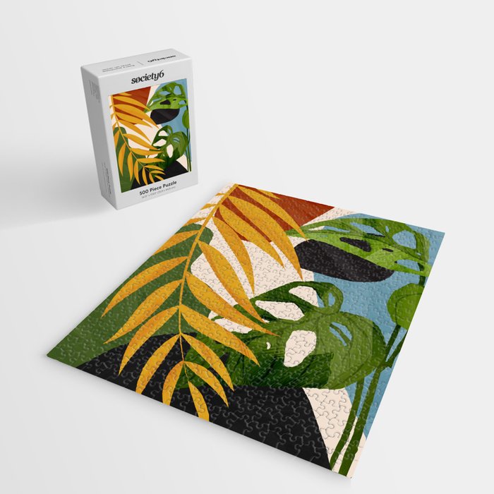 Abstract Tropical Art 2 Jigsaw Puzzle Gallery Image 2
