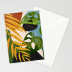 Abstract Tropical Art 2 Stationery Card Gallery Image 2