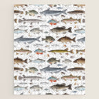 Freshwater Fish with Flies Jigsaw Puzzle Gallery Image 1