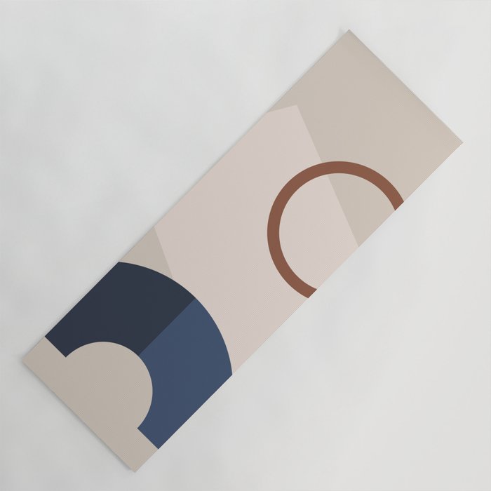 Minimal Geometric Shapes 72 Yoga Mat Gallery Image 1