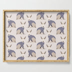 Whimsical European Hare Serving Tray Gallery Image 1