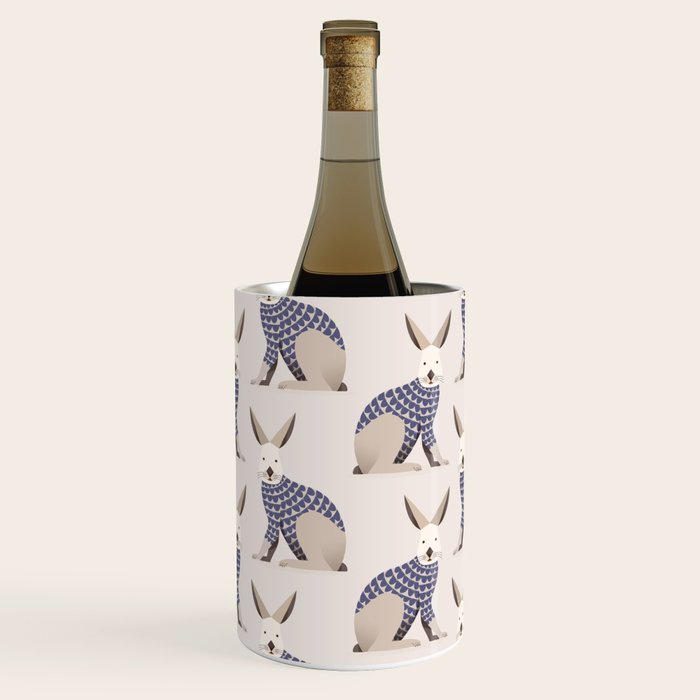 Whimsical European Hare Wine Chiller Gallery Image 1