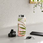 Summer in Belize Abstract Landscape Water Bottle Gallery Image 4