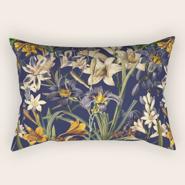 Tropical Flora IV Rectangular Pillow Gallery Image 2