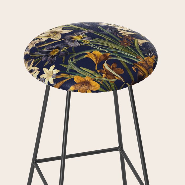 Tropical Flora IV Stool Gallery Image 2