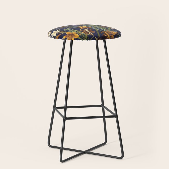 Tropical Flora IV Stool Gallery Image 1