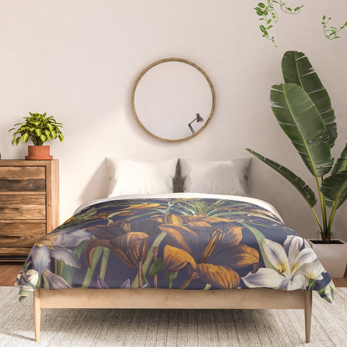 Tropical Flora IV Comforter Gallery Image 3