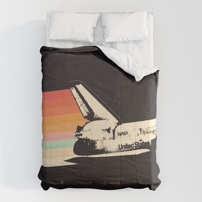 Spaceship - Rainbow Comforter Gallery Image 6
