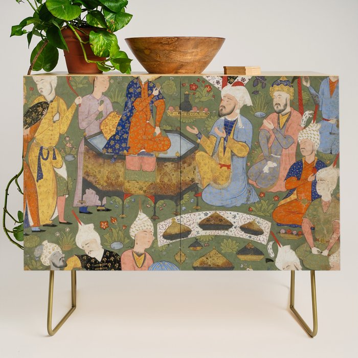 Falnama (Book of omens), Joseph Islamic Antique Art  Credenza Gallery Image 1