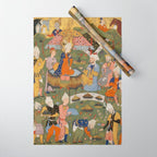 Falnama (Book of omens), Joseph Islamic Antique Art  Wrapping Paper Gallery Image 1