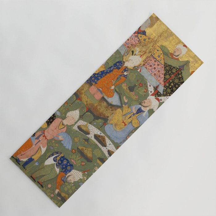 Falnama (Book of omens), Joseph Islamic Antique Art  Yoga Mat Gallery Image 1