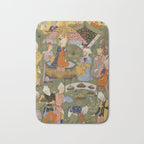 Falnama (Book of omens), Joseph Islamic Antique Art  Bath Mat Gallery Image 1