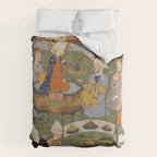 Falnama (Book of omens), Joseph Islamic Antique Art  Comforter Gallery Image 6