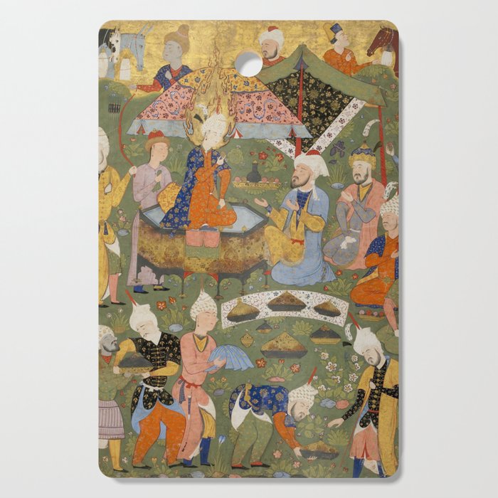 Falnama (Book of omens), Joseph Islamic Antique Art  Cutting Board Gallery Image 1