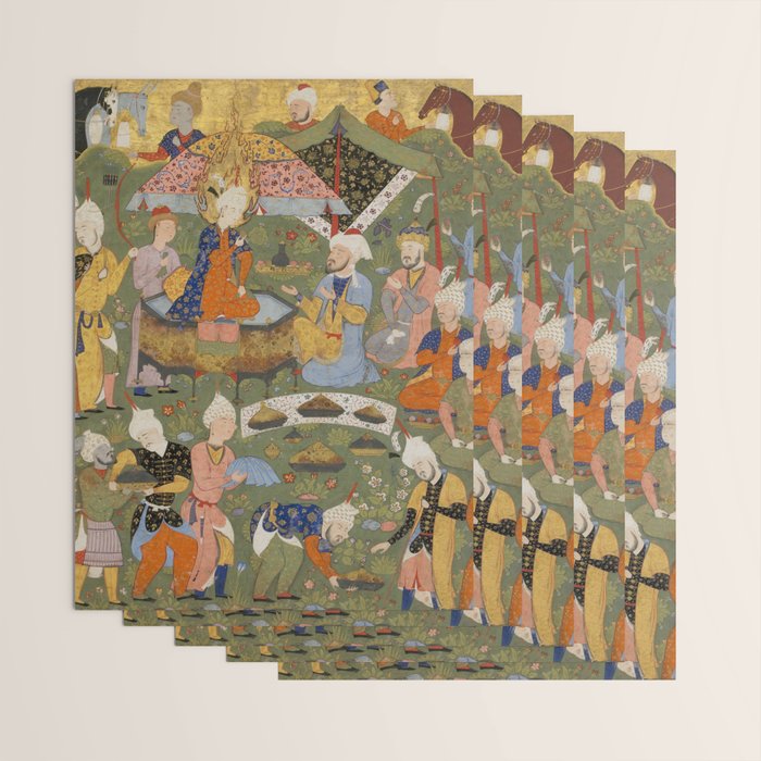 Falnama (Book of omens), Joseph Islamic Antique Art  Wrapping Paper Gallery Image 3