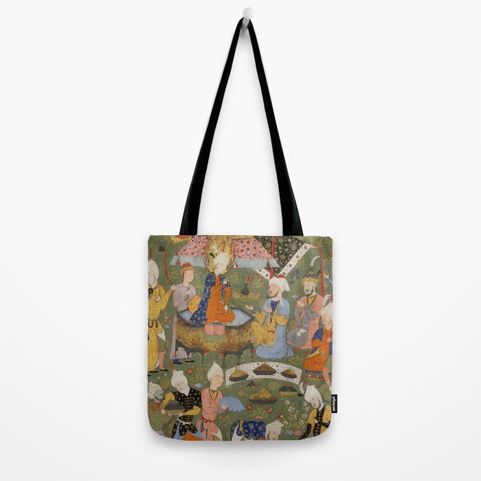 Falnama (Book of omens), Joseph Islamic Antique Art  Tote Bag Gallery Image 2
