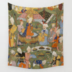 Falnama (Book of omens), Joseph Islamic Antique Art  Wall Tapestry Gallery Image 4