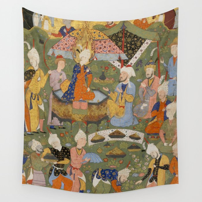 Falnama (Book of omens), Joseph Islamic Antique Art  Wall Tapestry Gallery Image 4