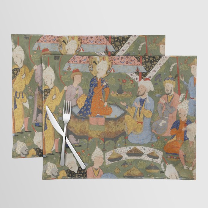 Falnama (Book of omens), Joseph Islamic Antique Art  Placemat Gallery Image 1