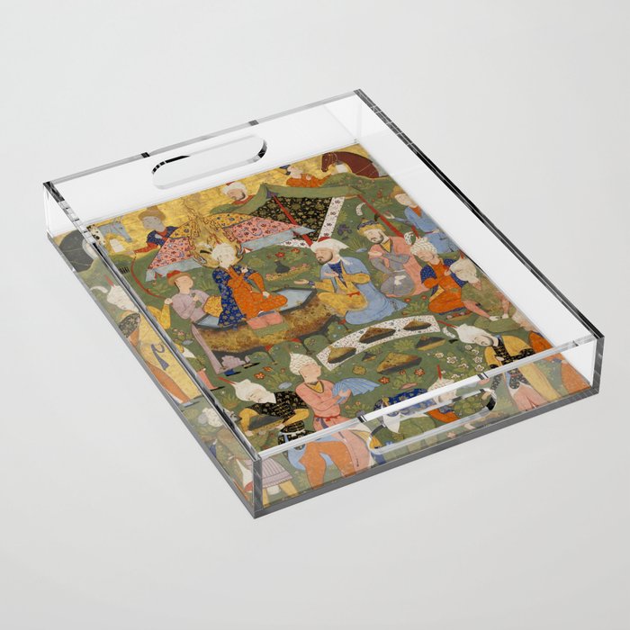 Falnama (Book of omens), Joseph Islamic Antique Art  Acrylic Tray Gallery Image 1