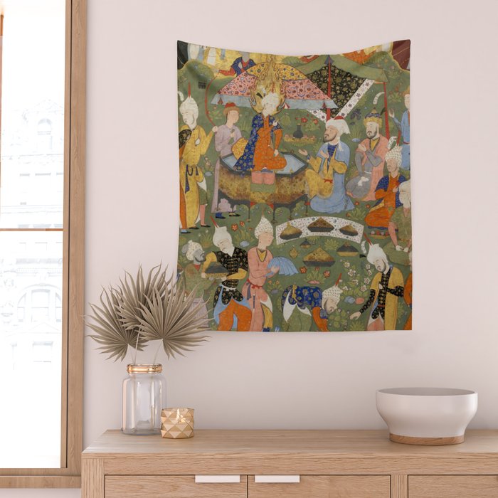 Falnama (Book of omens), Joseph Islamic Antique Art  Wall Tapestry Gallery Image 2