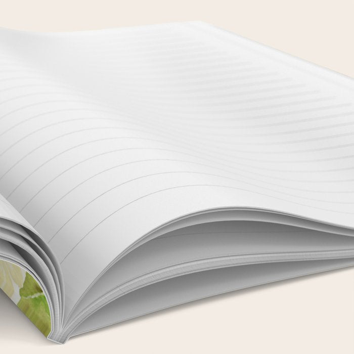 mediterranean summer lemon branches on white Notebook Gallery Image 2