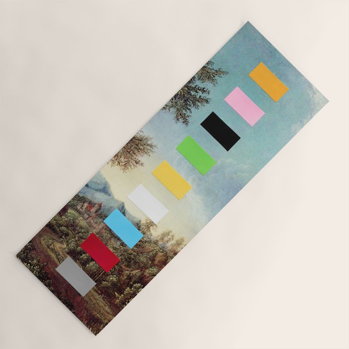 Danube Landscape Yoga Mat Gallery Image 1