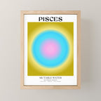 Pisces Gradient Print Mini Art Print Gallery Image 1