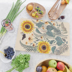 Sunflowers and Ferns Cutting Board Gallery Image 2