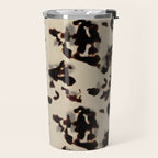 Chic Tortoise Shell on Ivory Travel Mug Gallery Image 2