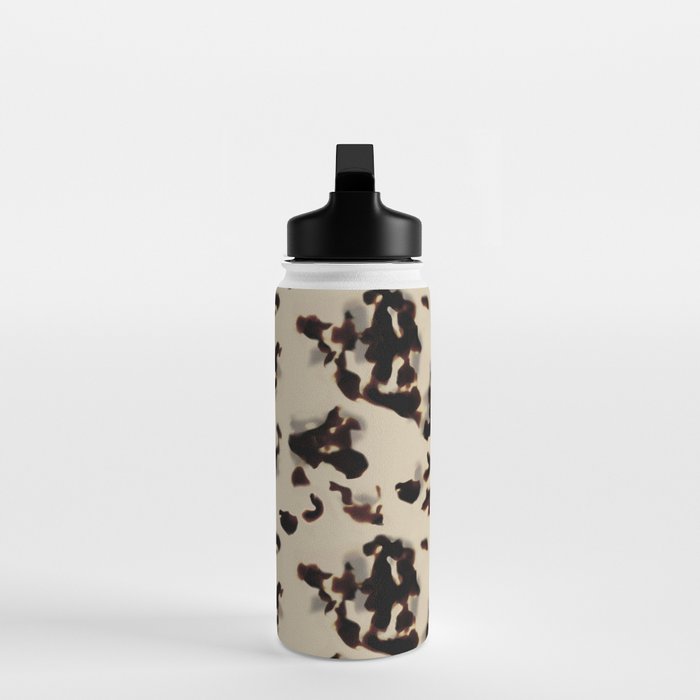 Chic Tortoise Shell on Ivory Water Bottle Gallery Image 3