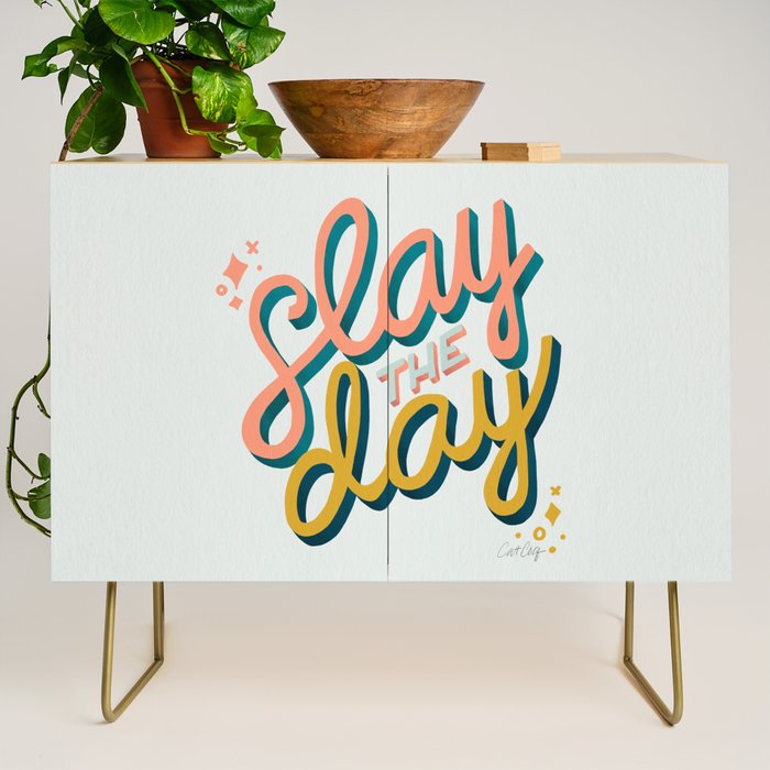 Slay the Day - Marigold & Blush Credenza Gallery Image 1