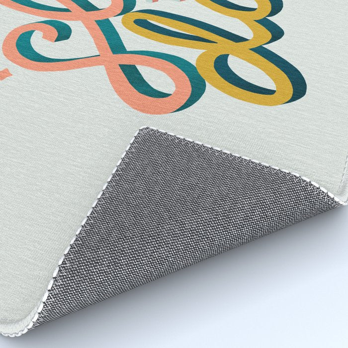 Slay the Day - Marigold & Blush Rug Gallery Image 4