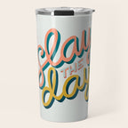 Slay the Day - Marigold & Blush Travel Mug Gallery Image 1
