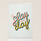 Slay the Day - Marigold & Blush Stationery Card Gallery Image 2