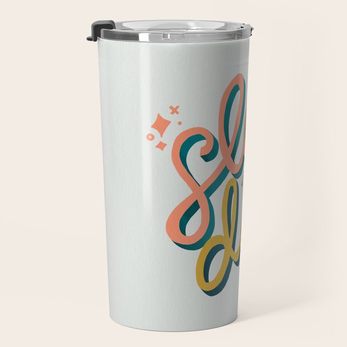 Slay the Day - Marigold & Blush Travel Mug Gallery Image 3