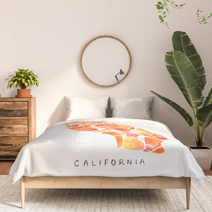 California Poppies Comforter Gallery Image 3