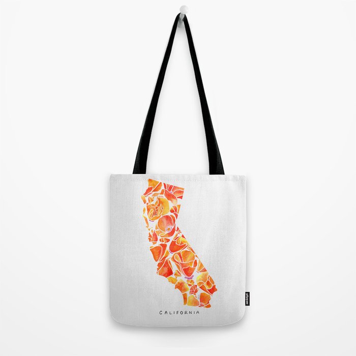 California Poppies Tote Bag Gallery Image 2