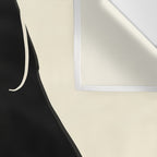 Minimalist Black Cat Wall Tapestry Gallery Image 3