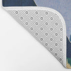 Winter Mountain Lake Bath Mat Gallery Image 2