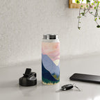 Winter Mountain Lake Water Bottle Gallery Image 4