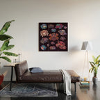 Tarantulas - dark Wood Wall Art Gallery Image 2