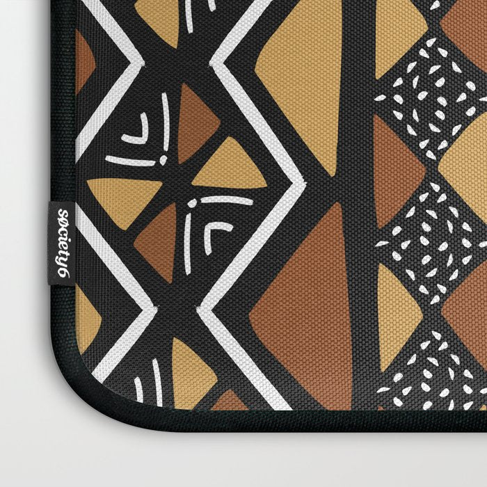 African mud cloth Mali Laptop Sleeve Gallery Image 3