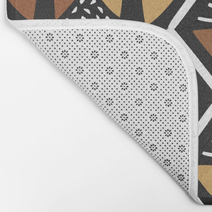 African mud cloth Mali Bath Mat Gallery Image 2