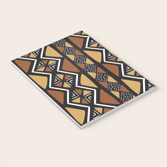 African mud cloth Mali Notebook Gallery Image 3
