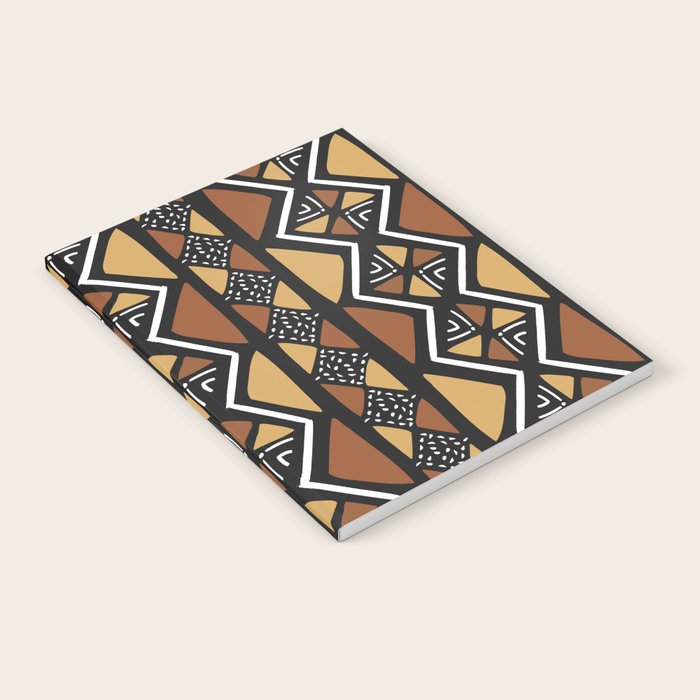 African mud cloth Mali Notebook Gallery Image 1