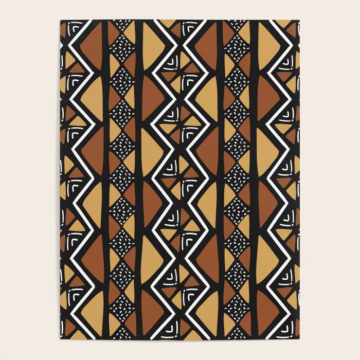 African mud cloth Mali Poster Gallery Image 4